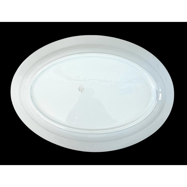 Mid-Century Modern Vintage Arabia Finland Oval Turkey Serving Plate Platter, 18 1/4”. Thanksgiving For Sale - Image 3 of 7