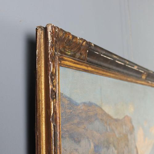 Clovis Terraire, La bourage en Bugey, Oil on Canvas, Framed For Sale - Image 11 of 15