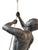 7 Feet Tall Contemporary Cast Aluminum "Climbing Man" Suspended Sculpture For Sale - Image 12 of 17
