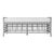 Wood Luna Bench - Light Gray For Sale - Image 7 of 7