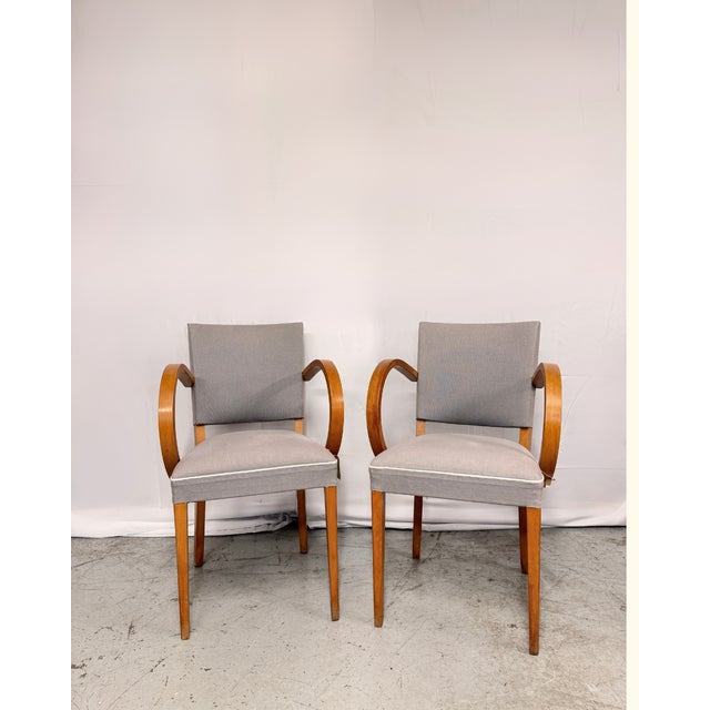 1950s Vintage Stella Bridge Chairs, 1950s, Set of 2 For Sale - Image 5 of 5