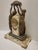 Metal French Art Nouveau Sculpture Clock For Sale - Image 7 of 11