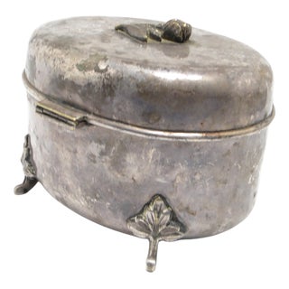 Sugar Bowl from Fraget, Poland, 1890s For Sale