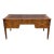 Antique Italian Louis XVI Walnut Bronze Leather Partner’s Writing Desk For Sale