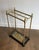 Rectangular Umbrella Stand in Brass and Cast Iron. French Work. Circa 1900 For Sale - Image 4 of 12