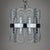 Large Vintage Crystal Chandelier from Kaiser Leuchten, Germany, 1960s For Sale - Image 4 of 18
