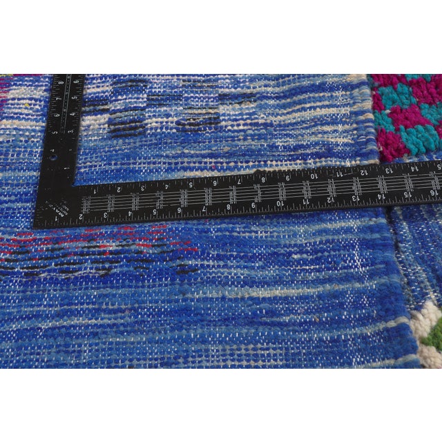 Textile Contemporary Taznakht Moroccan Rug, 09'09 X 13'06 For Sale - Image 7 of 10
