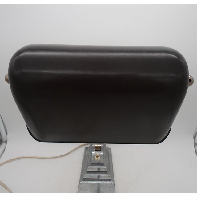Vintage Bankers Lamp from Erpe, 1920s For Sale - Image 10 of 18