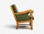 Henning Kjaernulf Style, Lounge Chairs, Oak, Fabric, Denmark, 1970s For Sale - Image 11 of 12