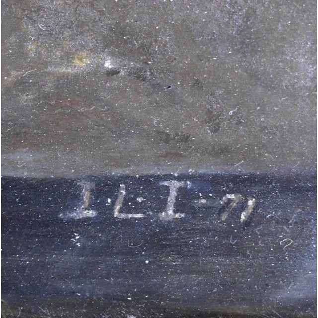 Small Flower Painting Attributed to I.L. Jensen For Sale - Image 5 of 7