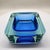 Large Square Handcrafted Ashtray or Catchall in Murano Glass, Italy, 1960s For Sale - Image 3 of 9