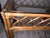 Pair Vintage 1970s California Organic Modern Cathedral Arch Rattan Side Tables For Sale - Image 9 of 12