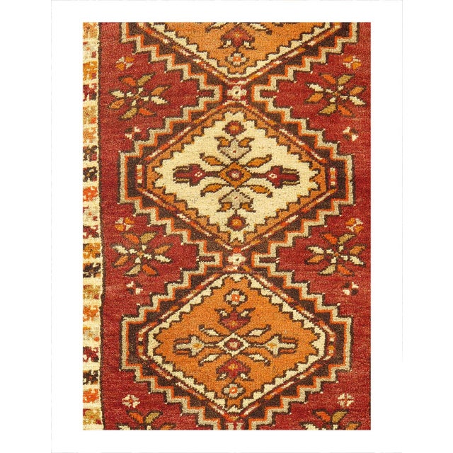 Hand knotted Turkish Oushak rug made of 100% hand-spun lamb's wool rug and all natural dyes. Each rug has a dense, soft...