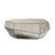 Three Rocks Low Coffee Table in Aged Mirror from Insidherland For Sale - Image 4 of 4