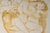 Watercolour on paper depicting a couple, 20th century. Watercolour on paper, 20th century, depicting a couple. H: 73cm, W:...