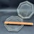 5 Pc Place Setting Octagon Clear Anchor Hocking Dinner, Salad, Bowl, Cup/Saucer For Sale - Image 12 of 12