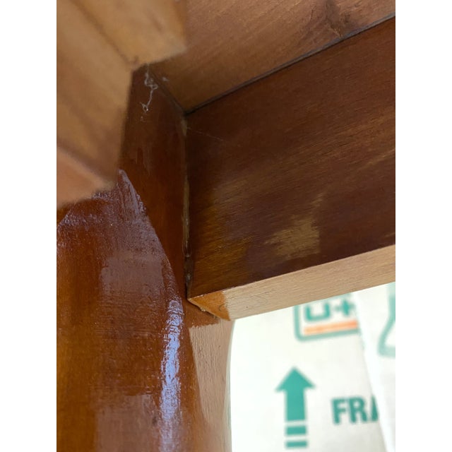 Mid-Century Custom Made Cherry Dining Table For Sale - Image 11 of 13