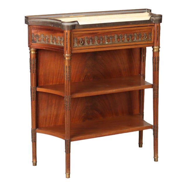 Early 20th Century Neo-Classical Mahogany Console For Sale