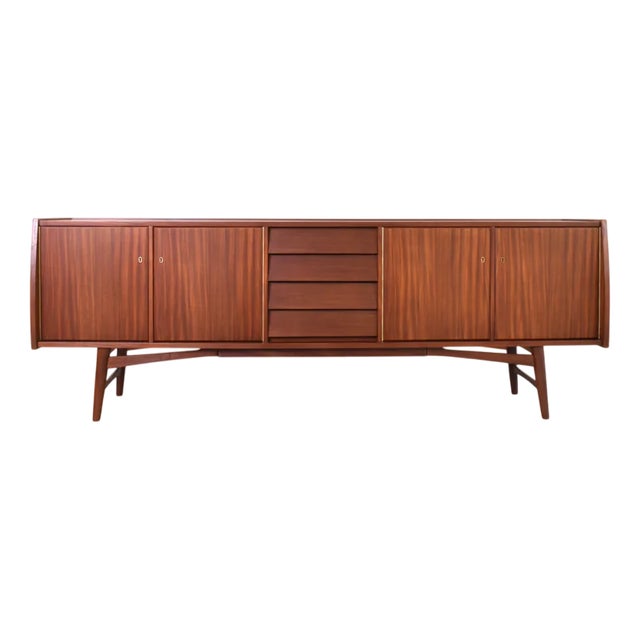Mid-Century Danish Teak Sideboard, 1960s For Sale