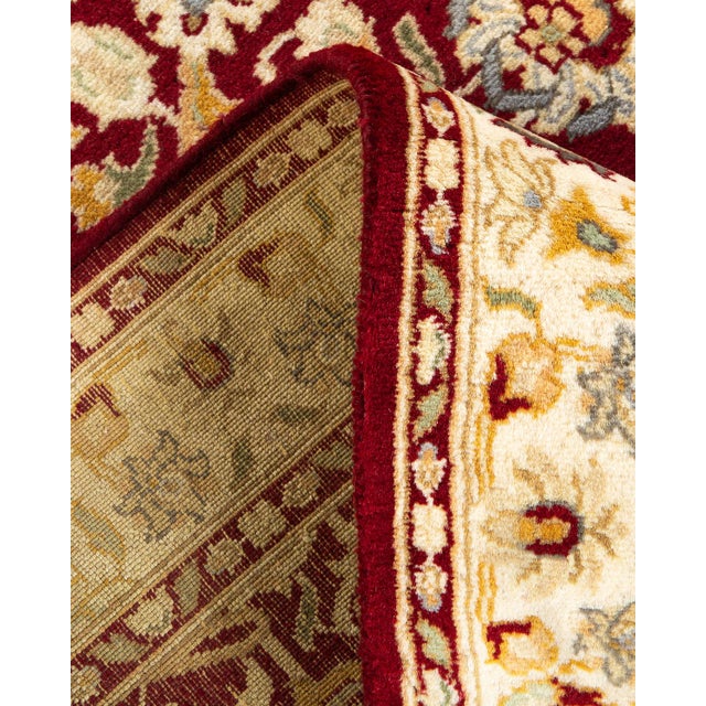 Mogul, One-of-a-Kind Hand-Knotted Area Rug - Red, 3' 1" x 5' 5" For Sale In New York - Image 6 of 8