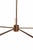 This 5-arm Sputnik style chandelier by Spoon Light features a refined antique brown brass finish and a balanced 10-light...