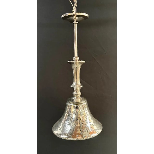 Introducing an exquisite Modern Cone Silver Pendant, designed with an enchanting antiqued finish. This stunning piece...