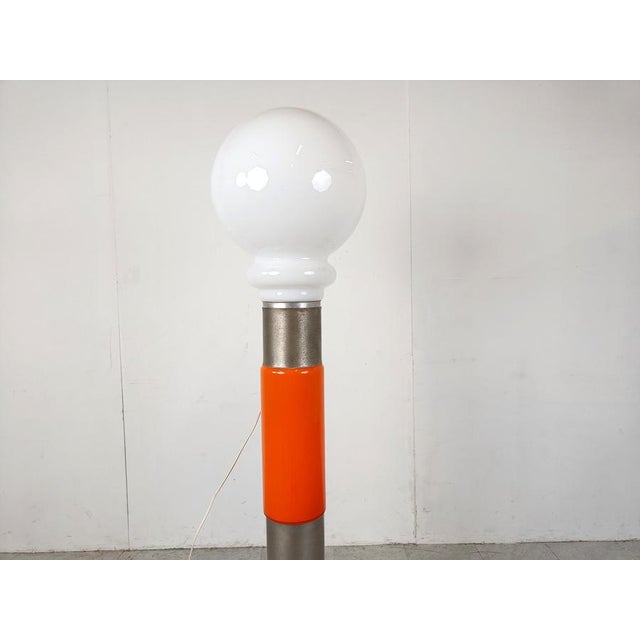 Glass Vintage Floor Lamp from Mazzega, 1960s For Sale - Image 7 of 10