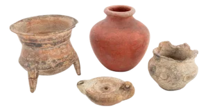 Ancient Pottery Vessels, 4