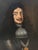 Oil Portrait of King Charles II in Armour with the Order of the Garter English School, circa 1850, after Sir Peter Lely...