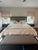 French Contemporary Fabric Panel Bed For Sale In New York - Image 6 of 18
