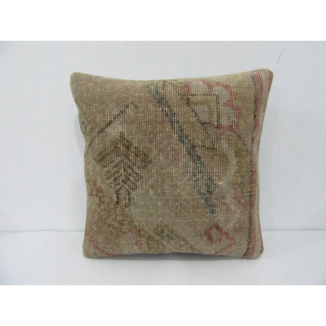 Decorative Turkish Kilim Pillow Cover For Sale - Image 4 of 4