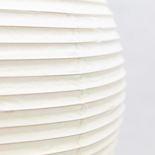 Wood Vintage 45A Ceiling Lamp by Isamu Noguchi for Ozeki & Company Ltd. For Sale - Image 7 of 11