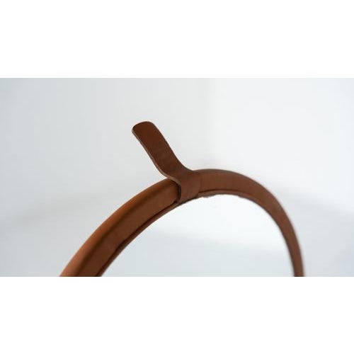 Dilly Daily Vanity in Brown Leather attributed to Luigi Massoni for Poltrona Frau, 1968 For Sale - Image 10 of 18