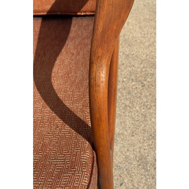 Brown Danish Inspired Mid-Century Silleria Malinche Monterrey Loveseat Sofa Settee For Sale - Image 8 of 18