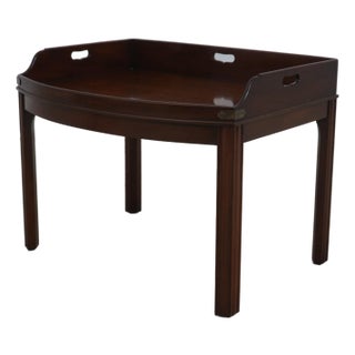 Kittinger Colonial Williamsburg Wa-1042 Mahogany Coffee Table For Sale