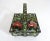 Antique Chinese Green and Blue Cloisonné Enamel 'Opening' Brass Ashtray With Flowers & Horses For Sale - Image 9 of 9