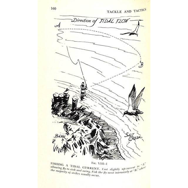"Streamer Fly Fishing in Fresh and Salt Water" 1950 Bates, Joseph D. Jr. For Sale In New York - Image 6 of 10