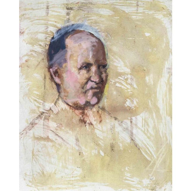 Dimitri Godicky Cwirko, Portrait, Oil on Canvas, Mid-20th Century For Sale