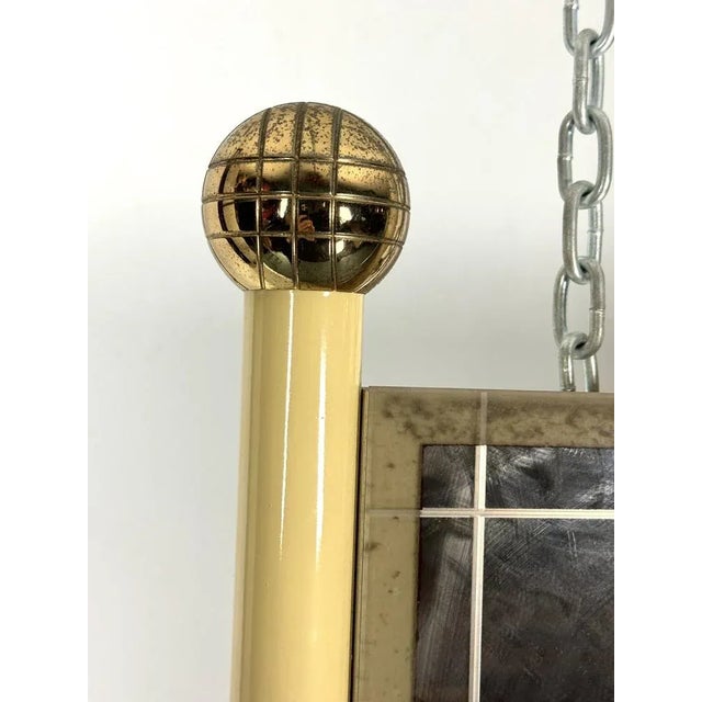 Vintage Italian Mirror in the style of Tommaso Barbi, Italy, 1970s For Sale - Image 10 of 11