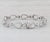 1.38ctw Diamond Teardrop Link Bracelet 14k White Gold 6.75" 7.7mm For Sale In Greensboro - Image 6 of 7