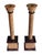 Neoclassical Late 20th Century Neoclassical Travertine Candlestick Holders, Pair For Sale - Image 3 of 9