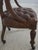 Animal Skin Set of 4 Maitland Smith Gentry Tufted Leather Game Chairs For Sale - Image 7 of 18