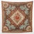 A finely handwoven Spanish tapestry from the 19th century, this 9x9 antique piece reflects the enduring influence of...