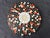 Mid-Century Modern Mid 20th Century Mid Century Modern Mosaic Tile Footed Wood Trivet For Sale - Image 3 of 14