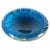 Mid-Century Modern 1970s Maltese Blue Mouth-Blown Glass Bowl For Sale - Image 3 of 3