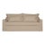 Textile Moss Home Darcy Sofa 96", Safari Flax For Sale - Image 7 of 7