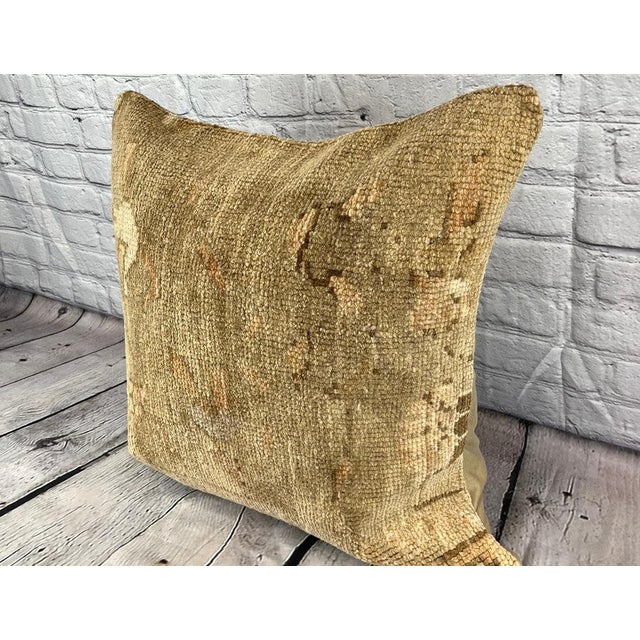 Vintage Pillow Case Turkish Rug Pillow Decorative Rug Pillow Dry cleaning only. PILLOW INSERT IS NOT INCLUDED