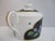 1980s Lynn Chase Leopard Cat Design Jaguar Jungle Porcelain 24k Gold Sugar Bowl For Sale - Image 5 of 8