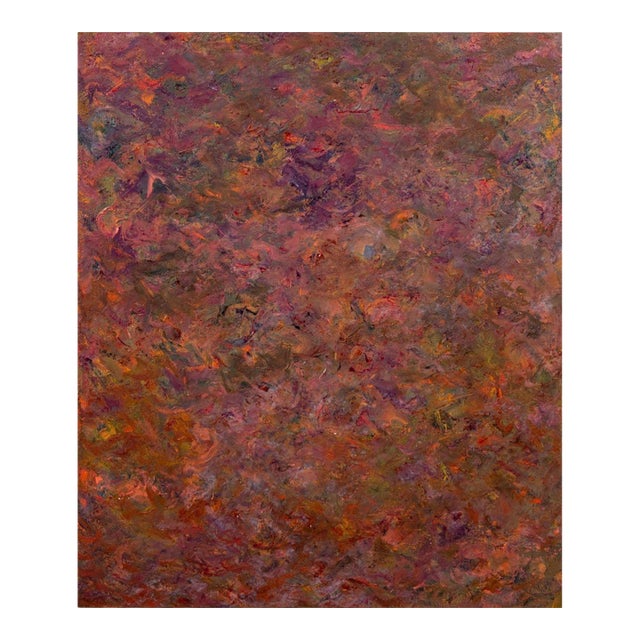 Andy Miller Abstract Composition Oil on Canvas For Sale
