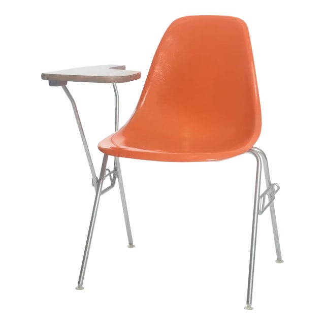 Vintage Herman Miller Shell Chair With Table For Sale